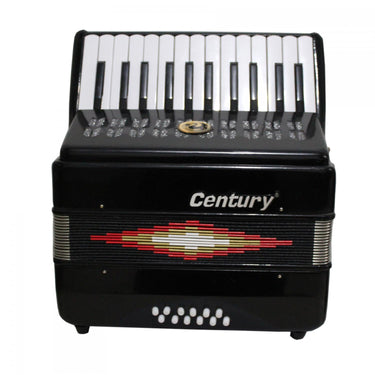Acordeon Teclas 3448 5 Registros Century Negro Cnac039
